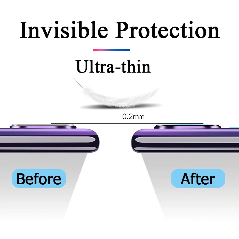 Закаленное стекло для камеры huawei p30 pro/p40 lite/honor 20 p/30/30pro/30lite защитная пленка на
