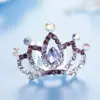 Girls Kids Hair Jewelry Accessories Mini Cute Flower Crystal Rhinestone Princess Crown Hair Comb Birthday Party Tiaras ► Photo 3/6