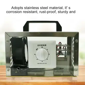 

50g/h Ozone Generator 220v Portable Air Purifier o3 Ozonator Cleaner Home Desinfection Ozonizer Remove Formaldehyde