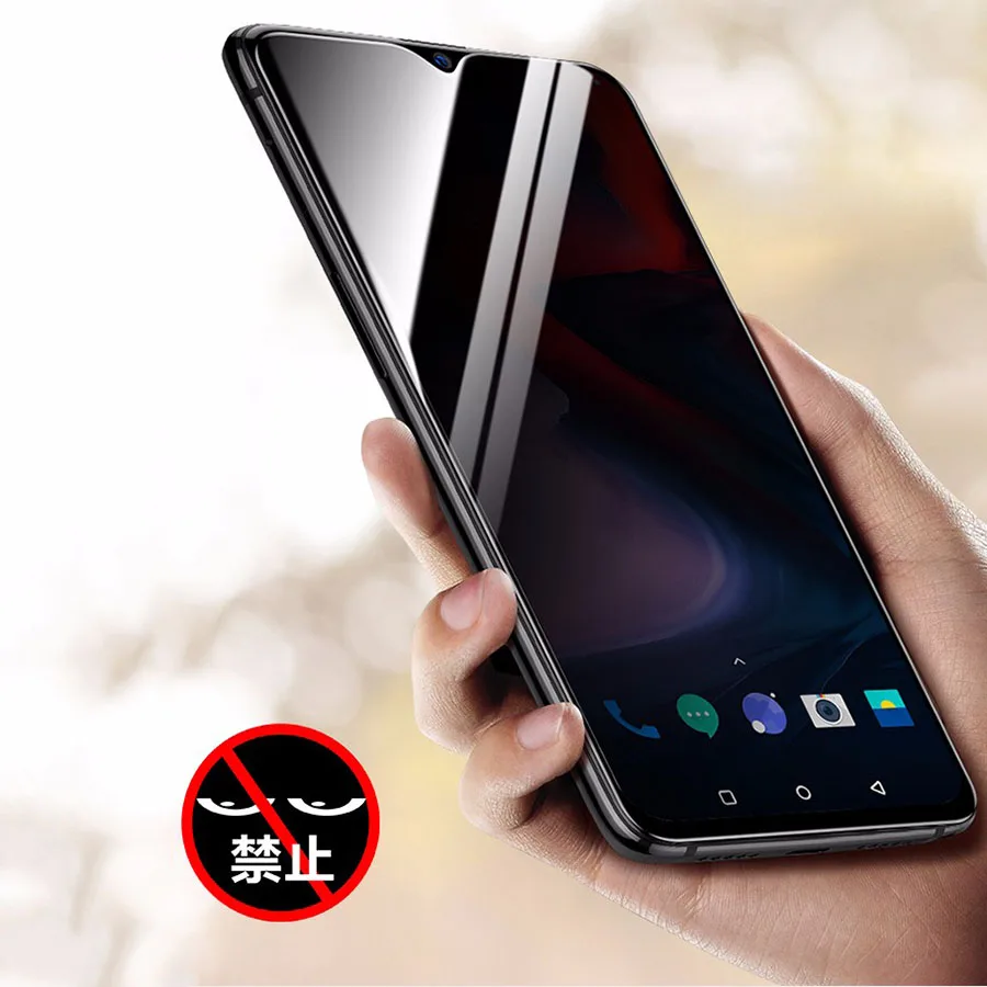 Анти шпионская пленка Защитное стекло для Oneplus 7T 6 5T 3T 3 9H защитное закаленное