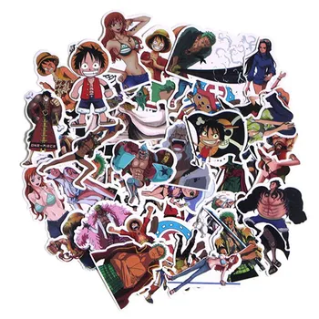 

53 Pcs/Lot One Piece Stickers For Snowboard Laptop Luggage Car Fridge DIY Styling Vinyl PVC Home Decor Pegatina