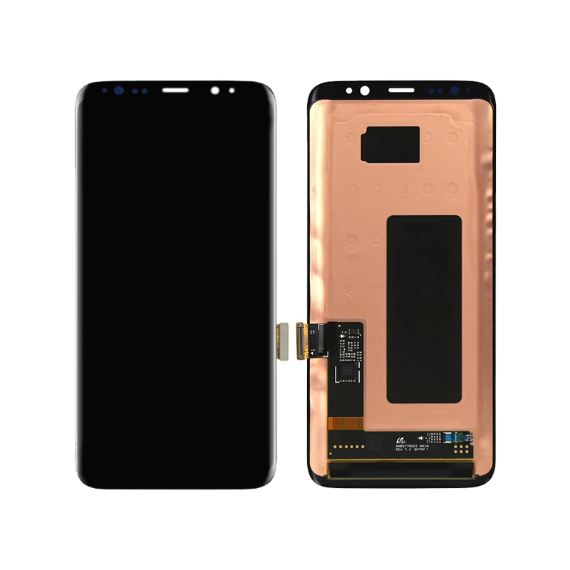 Amoled lcd для 5,8 ''samsung Galaxy S8 G950F G950U G950FD ЖК-дисплей кодирующий преобразователь сенсорного экрана в сборе с рамкой+ Инструменты