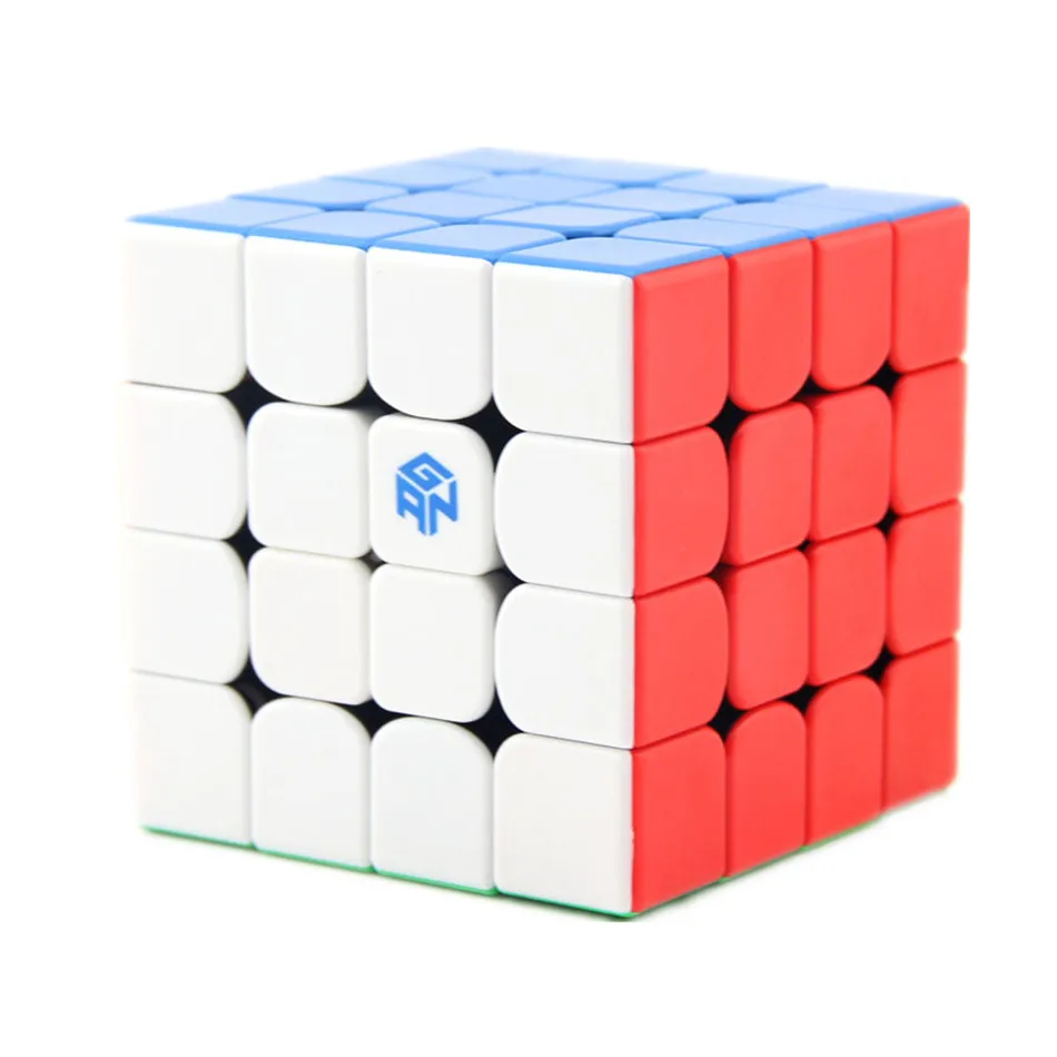 Gan 460 m 4x4 cubo mágico magnético gan 460 m velocidade cubo gan460 m  quebra-cabeça