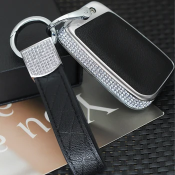 

Luxury Diamond Car Key Case Auto Remote Key Cover Shell For Volkswagen 2016 2017 Passat B8 Skoda Superb A7 Car Accessories