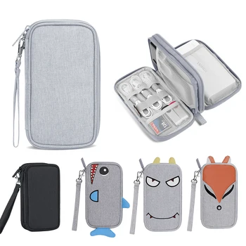 

Digital Storage Bag Electronic Accessories Bag Storage Bag Digital Power Bank Storage Bag Headphone Cable USB Travel Case