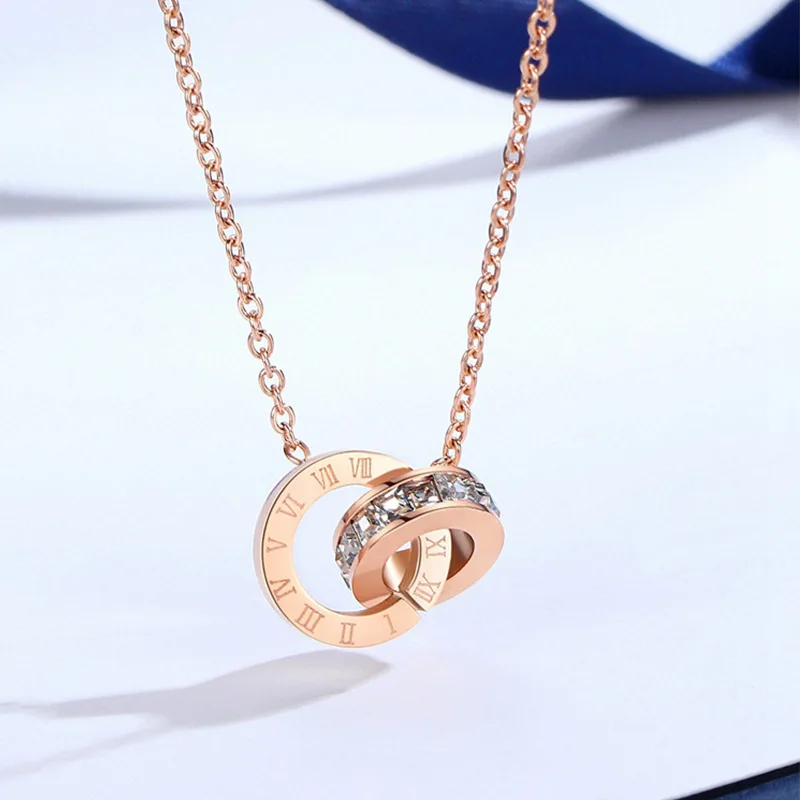Luxury Brand Jewelry Roman Numerals 