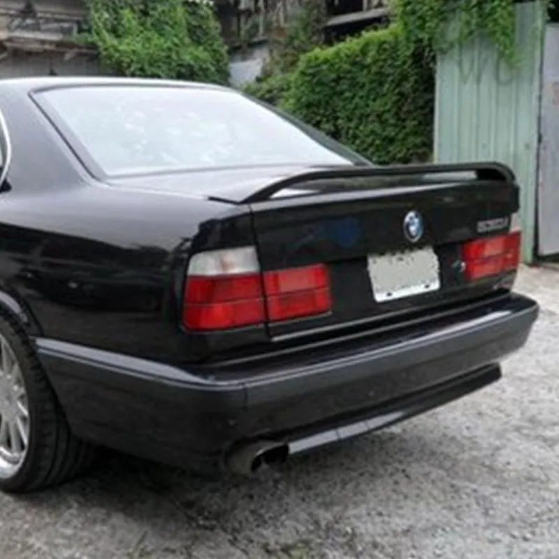 Painted 87-96 Fit For BMW 5-SERIES E34 REAR LIP SPOILER TRUNK WING 525i 530i