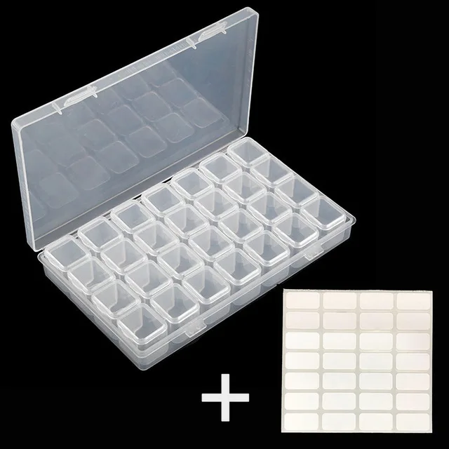 Stackable Storage Containers for Diamond Art (Square)