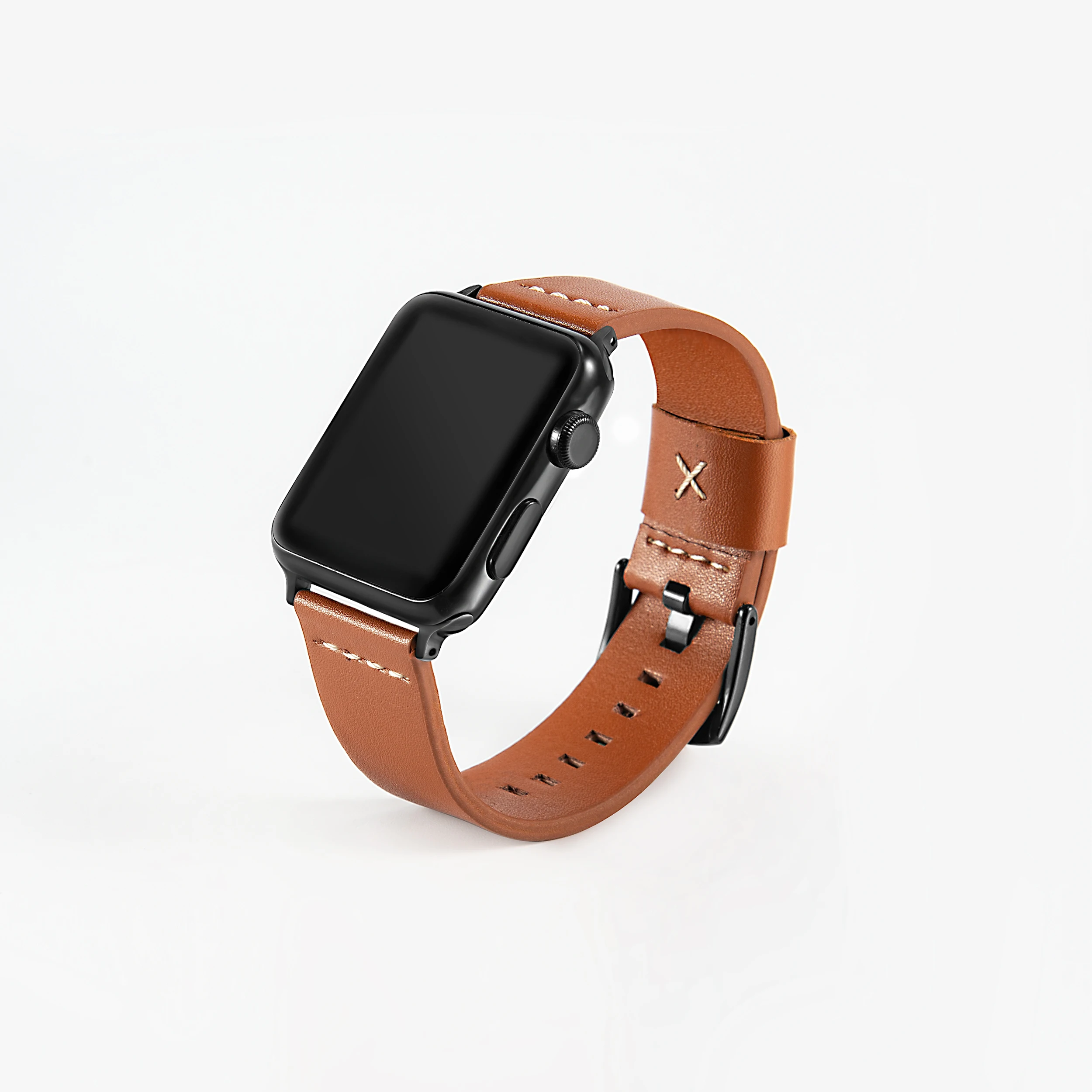 Ремешок из натуральной кожи для apple watch 42 мм 44 мм 38 мм 40 мм correa сменный Браслет серии 5/4/3/2/1
