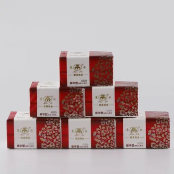 

QIC 8 Packs Comfortable Pumping Paper 3ply Disposable Wooden Napkin Skin-friendly Toilet Tissues For Home Bath