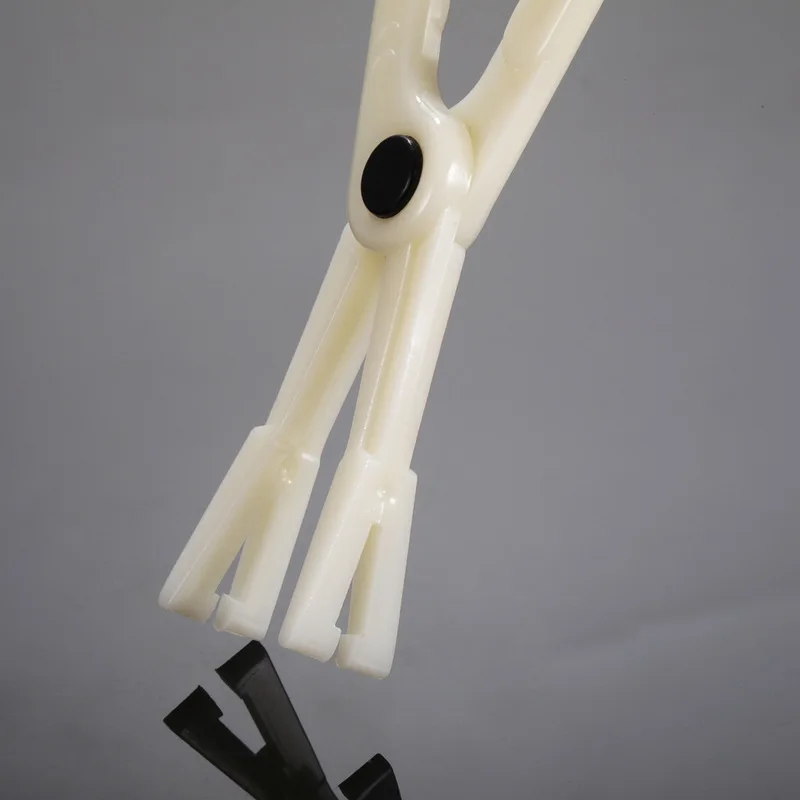 1pc Disposable White Flat Body Piercing Plier Body Ear Lip Piercing Clamp Forcep Tool Tattoo Accessories Equipment