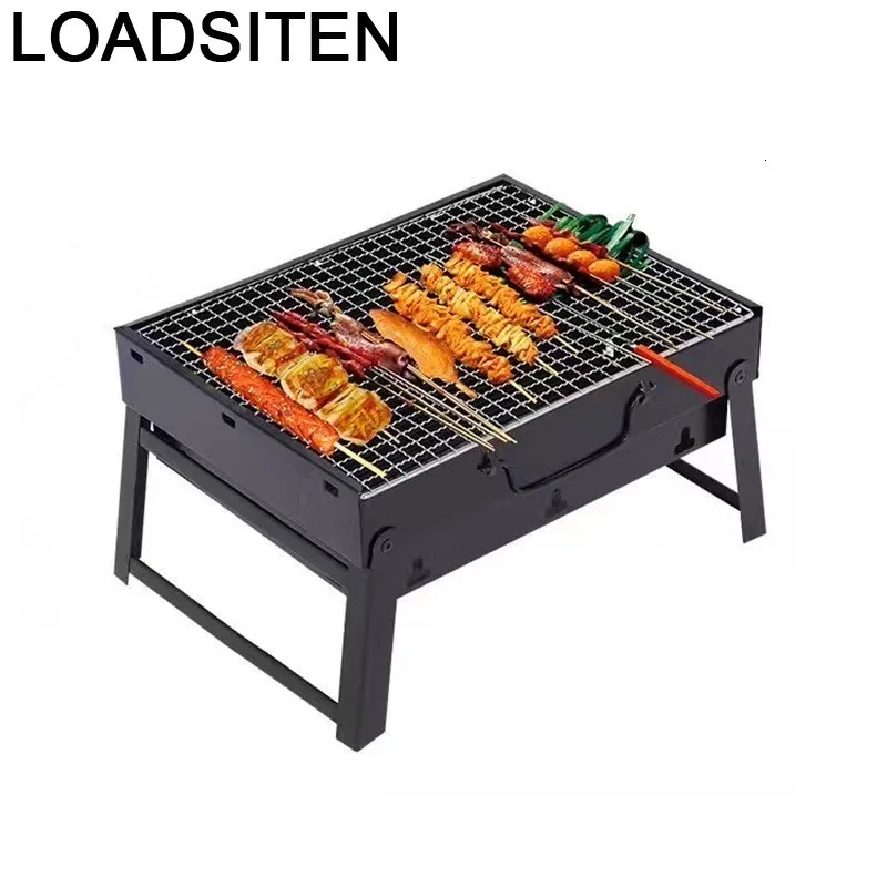 Portatiles Mangal Izgara Garden Parrilla Portatil Carbon Charcoal barbacoa Churrasco Commercial Barbecue For Outdoor Bbq Grill |