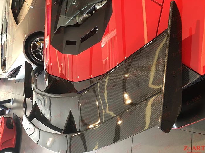 2011- Z-ART для Lamborghini Aventador задний спойлер из углеродного волокна заднее крыло из углеродного волокна для Lamboghini Aventador LP700 LP720