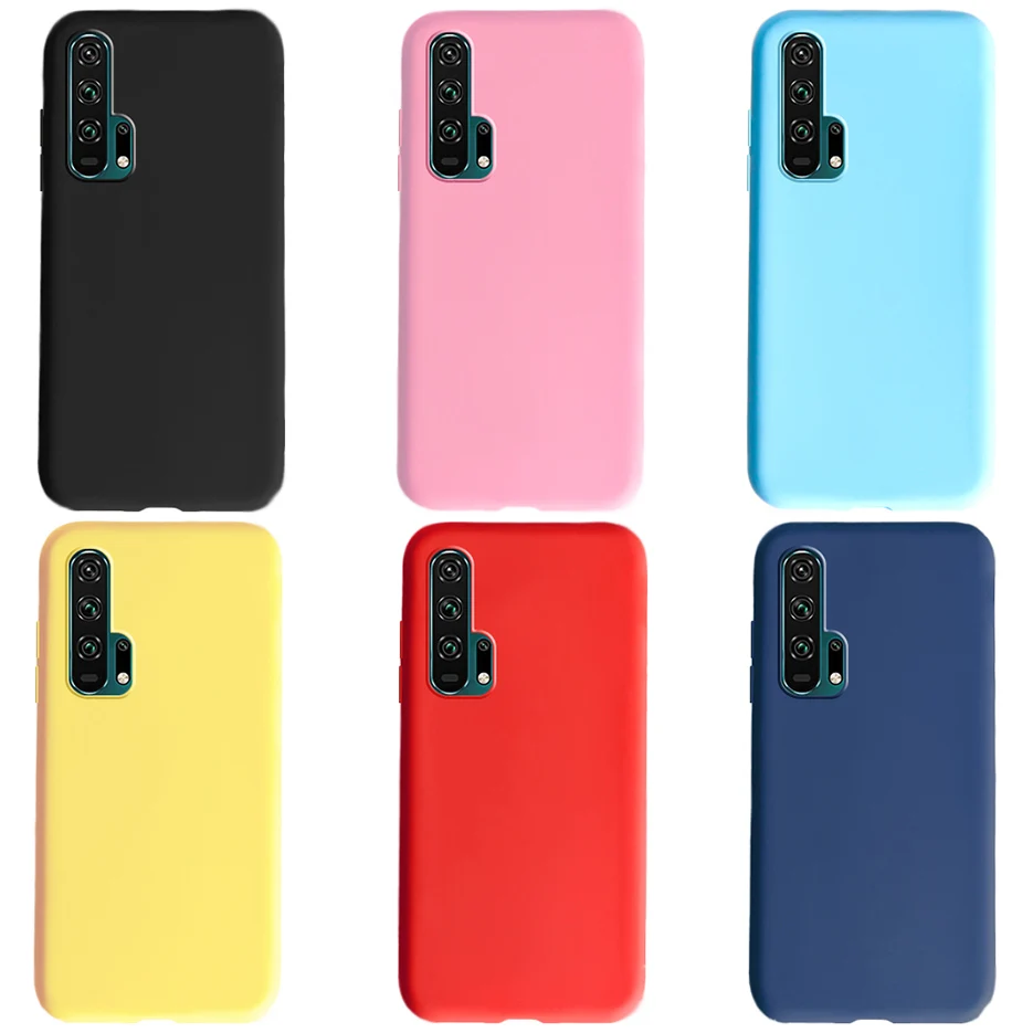 Phone Case For Huawei Honor 20 Pro 20Pro Soft TPU Back Cover Lite 20Lite Honor20 Funda Capas On | Мобильные телефоны и