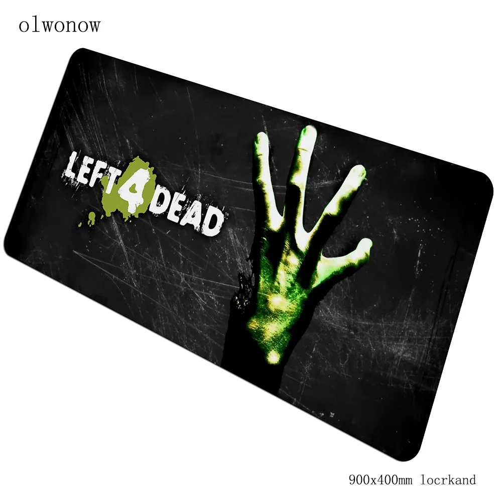 Left 4 Dead коврик для мыши популярный 900x400x3 мм коврик для мыши Коврик для мыши домашний большой игровой коврик для мыши геймерская клавиатура Коврик для мыши - Цвет: Size 900x400x3mm