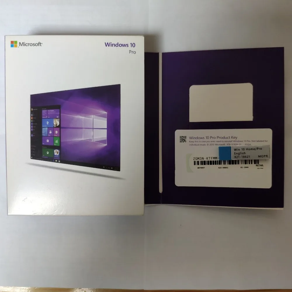 Microsoft Windows 10 Pro USB FPP Розничная торговля в штучной упаковке ключ-карта Лицензия 1 устройство английская Русская версия операционная система 32/64 бит