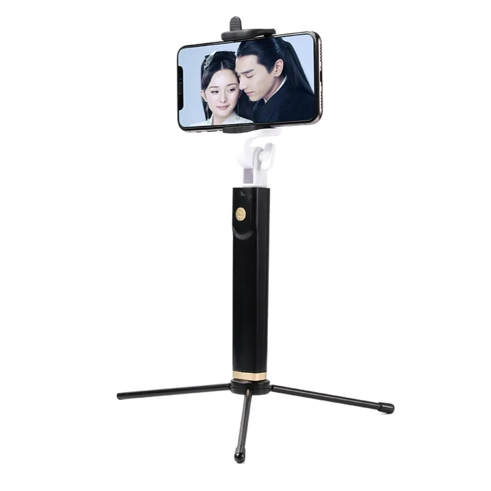 

3 in 1 Monopod Wireless Bluetooth Selfie Stick Mini Selfie Tripod with Remote Control for iPhone X 8 7 6 for Huawei for Samsung