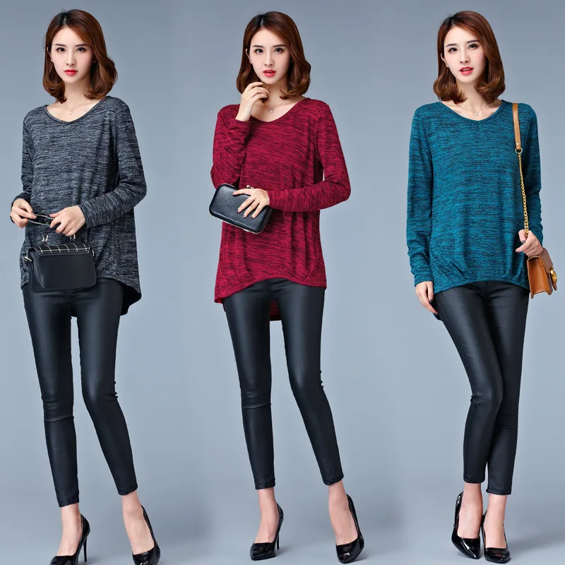 Осенняя женская обувь Ropa футболка для женщин Большие размеры Верхняя одежда на