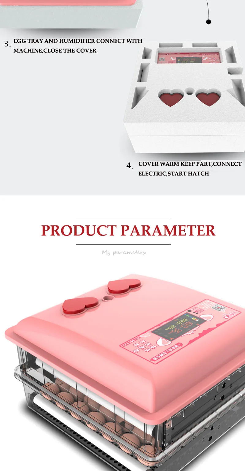 Фермерское использование инкубатор куриных яиц инкубатор утка перепелиные птицы Попугай Гусь инкубатор яйца инкубационная машина с высоким качеством