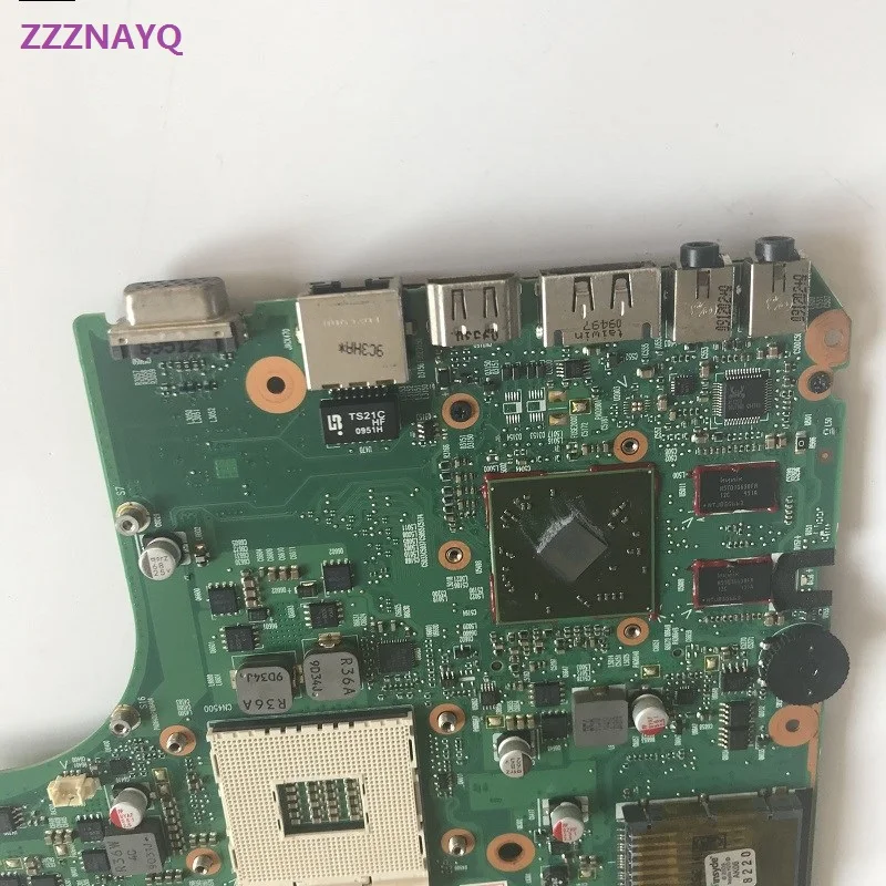 ZZZNAYQ материнская плата для ноутбука TOSHIBA L510 6050A2278101-MB-A02 HM55 DDR3 полностью протестирована