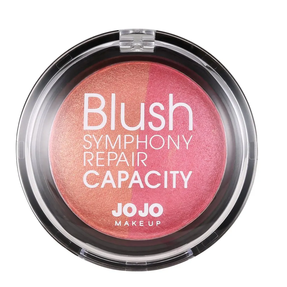 Двухцветные Запеченные Румяна Макияж Косметика натуральные Девушки Женская