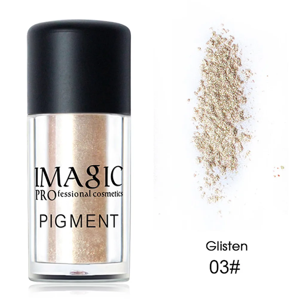 C Imagic Cosmetics Тени Для Век, цветные Тени Для макияжа, профессиональная блестящая пудра Для Век, 9 цветов, палитра Для макияжа - Цвет: C