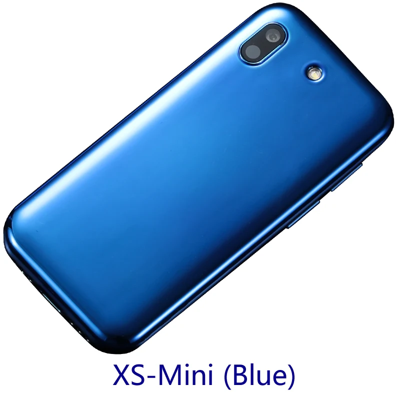 Разблокированный 4G Android смартфон XS/X/7 S/6 S четырехъядерный Dual Sim Мини мобильный смартфон для лица ID Wifi Google play Бесплатный Подарочный чехол - Color: XS-Mini-blue