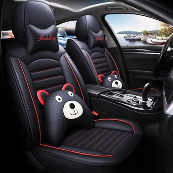 

Full Coverage Eco-leather auto seats covers PU Leather Car Seat Covers for bmw x1 e84 f48 x3 e83 f25 g01