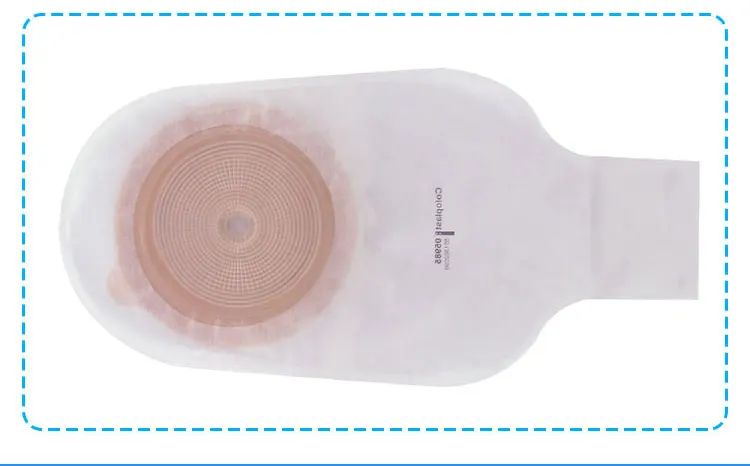 10 шт одноразовый ostomy мешок 10-70 мм цельный анальный стул мешок 05985 калоприемник