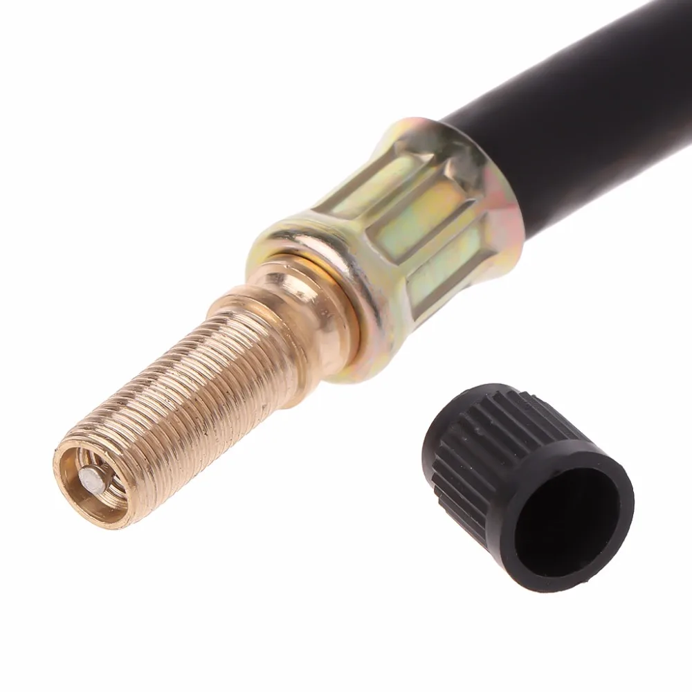 Bicycle Valve Extender Tire Parts MTB Bike 10cm Rubber Copper For Schrader Valve