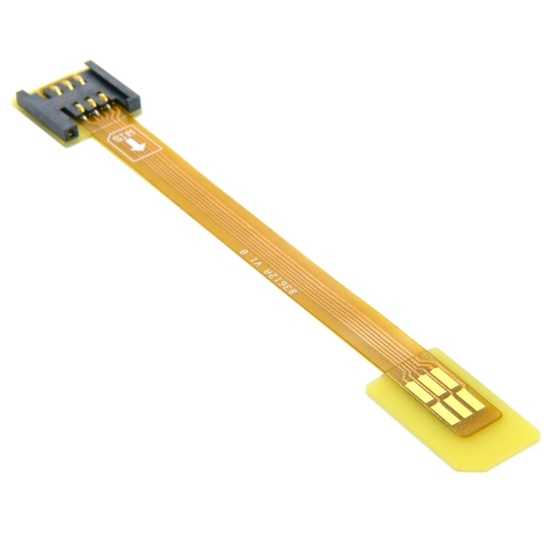 Gsm Cdma Стандартный Uim sim-карты комплект мужчин и женщин расширение мягкий плоский Fpc кабель 10 см