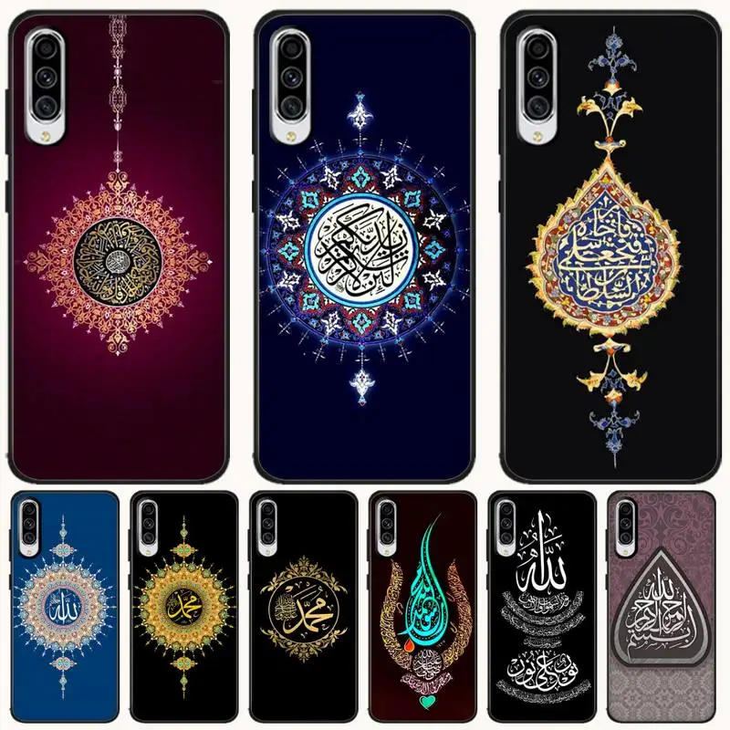 Мусульманский мусульманский Аллах Новое поступление черный чехол для сотового