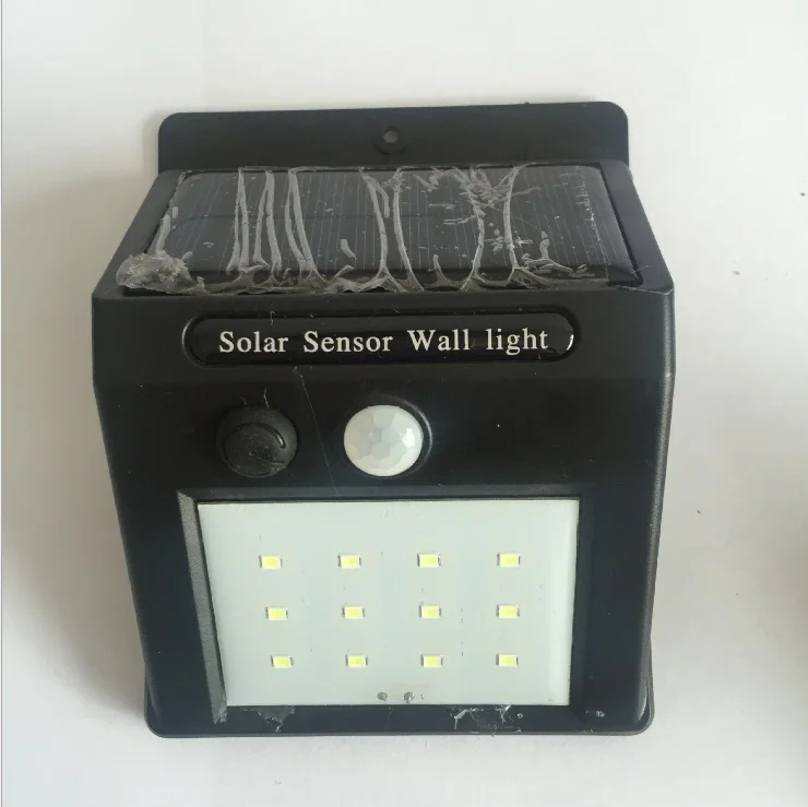 100 LED PIR Motion Sensor Solar Light Outdoor Solar Lamp Wall Light Waterproof Solar Powered Sunlight for Garden Decoration