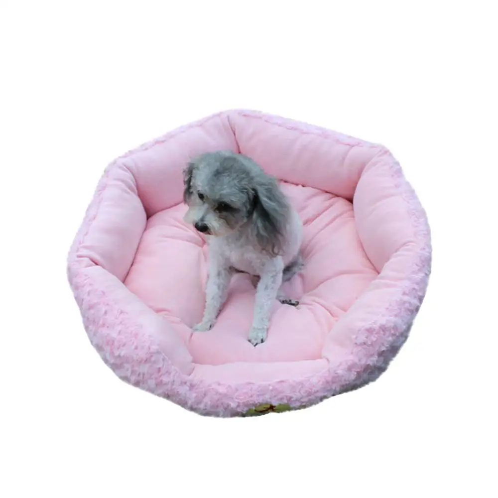 B pet bed Плюшевый питомник для помёта для домашних животных deep sleep cat's house Удобная Успокаивающая подстилка для собаки для кошки animal кровать hondenmand donut 30S24 - Цвет: B pet bed