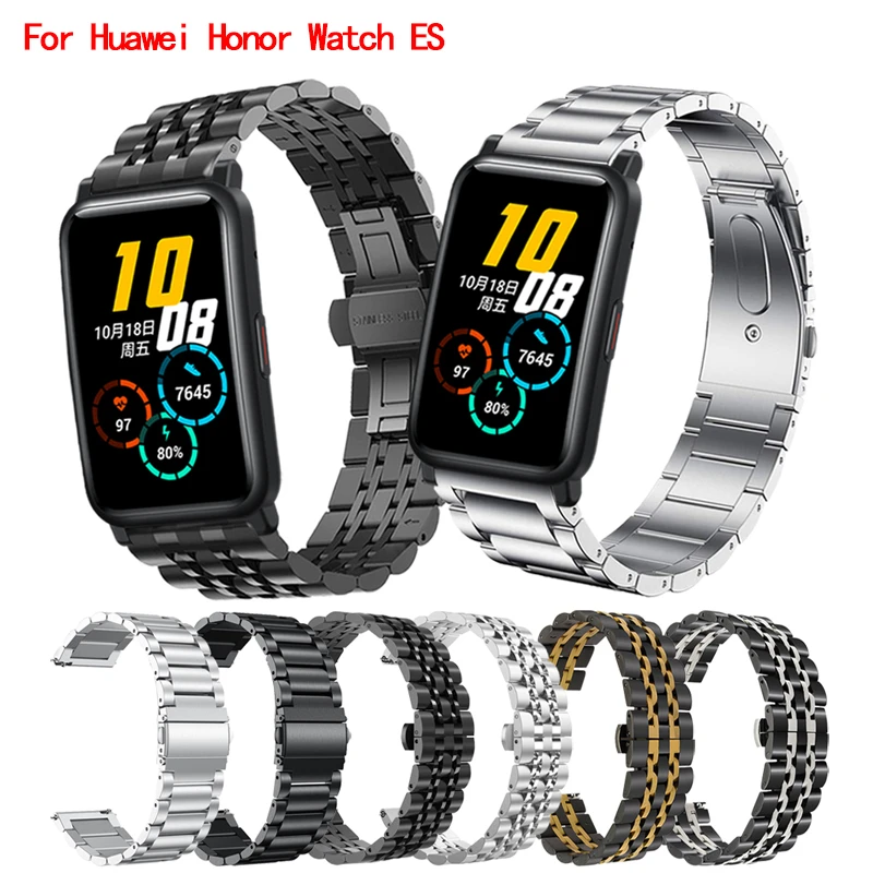 Cinturino In Metallo In Acciaio Inossidabile Per Cinturino Honor Es Cinturino Classico Cinturino Da Polso Per Huawei Honor Watch Es Smart Watch Strap