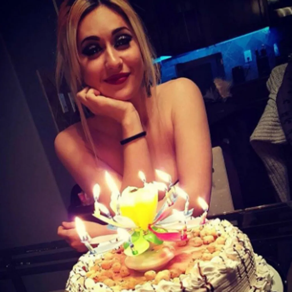 Музыка день рождения свеча двойной цветок лотоса Свеча в виде цветка для дня