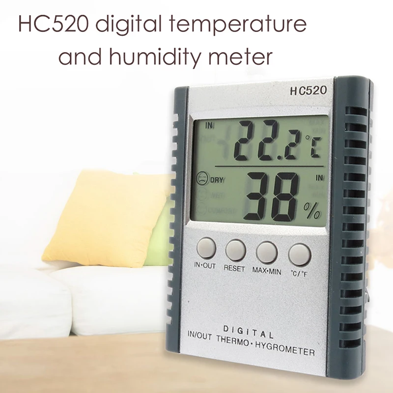 Цифровой комнатный наружный термометр гигрометр датчик температуры и влажности