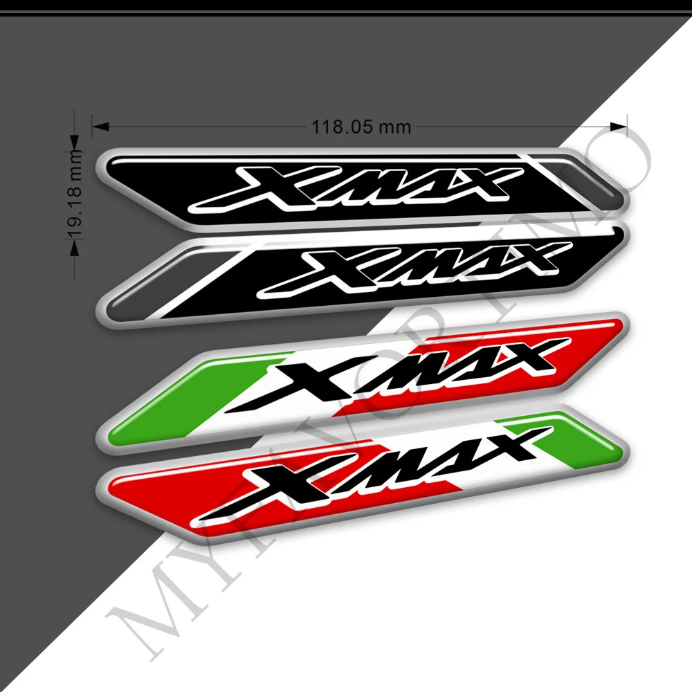 2018 2019 2020 2021 For Yamaha X-MAX XMAX X MAX 125 250 300 400 Motorcycle 3D Mark Stickers Decals Emblem Badge Logo Scooters