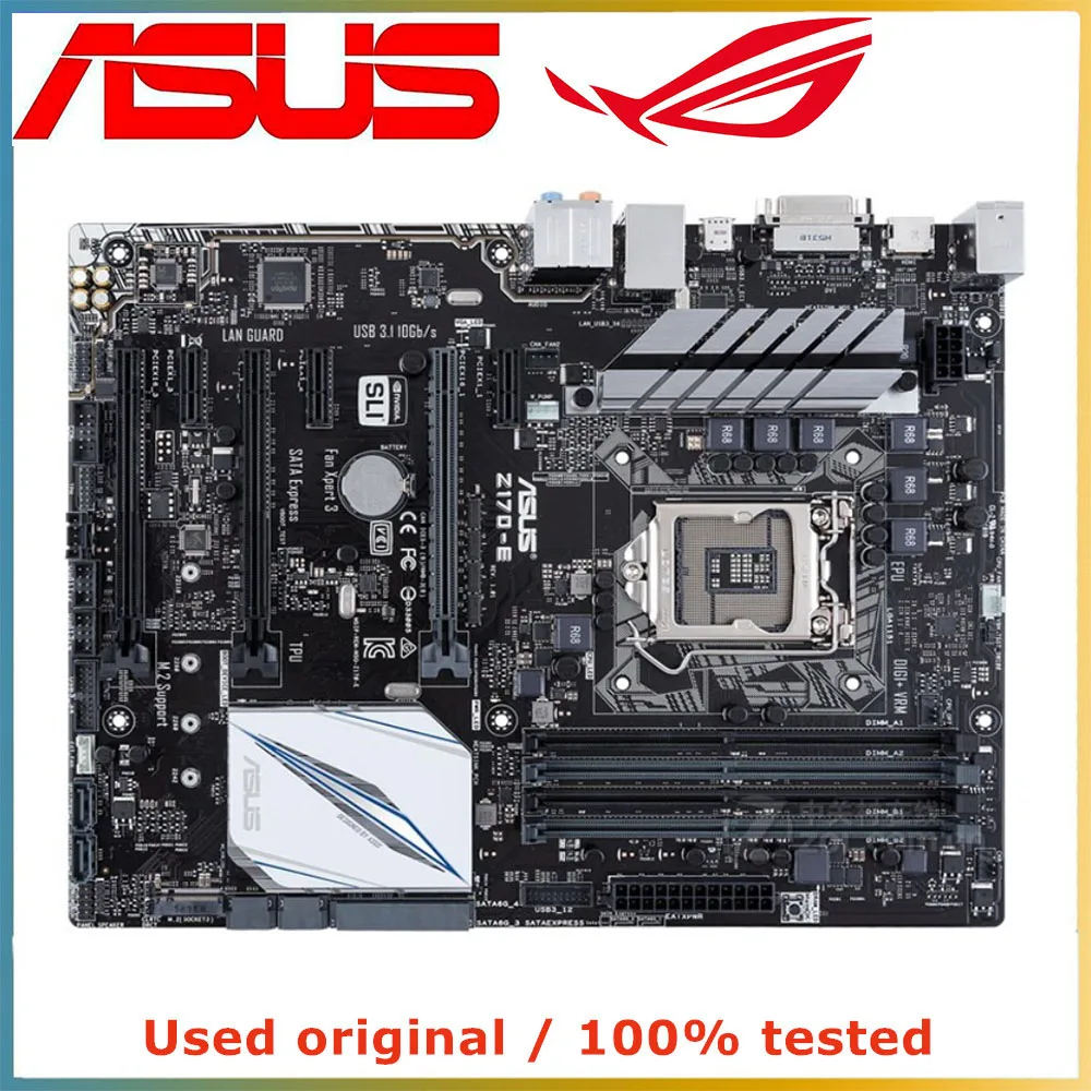 For Intel Z170 Lga 1151 Cpu For Asus Z170e Motherboard Computer Socket