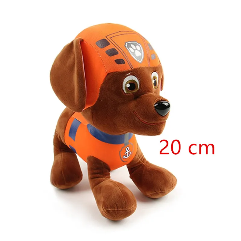 Paw patrol Набивная игрушка собака 20 см семейные вечерние игрушки собаки плюшевые куклы для животных плюшевые Фигурки игрушки для рождественского подарка