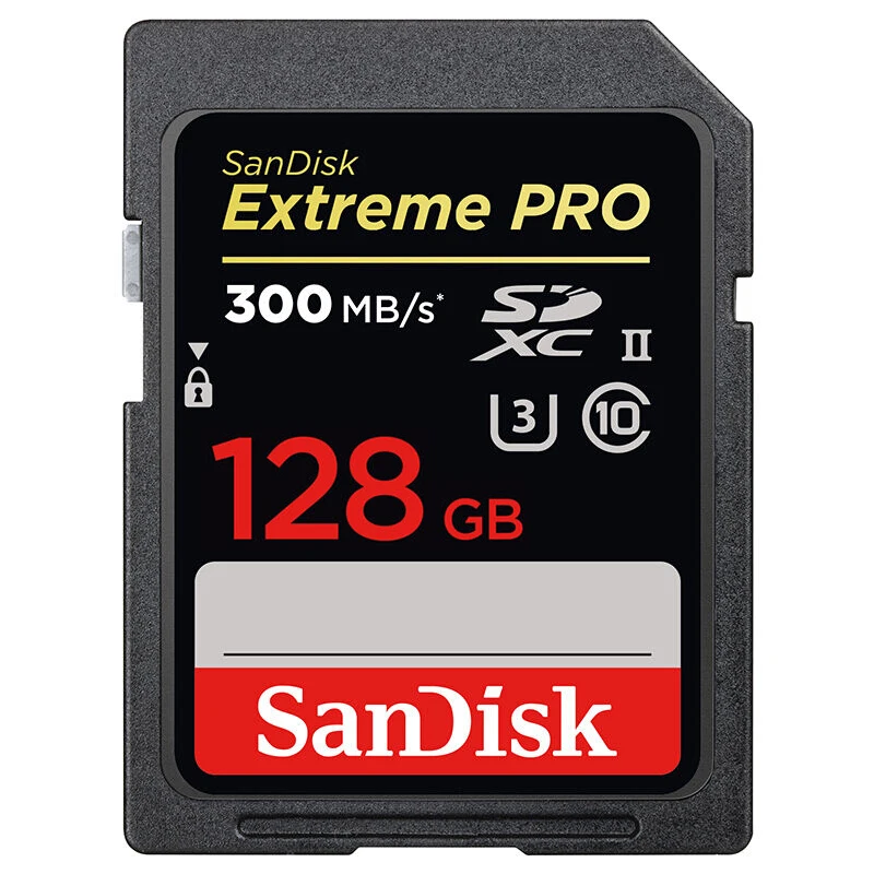 SDXPK-128G SanDisk 64G SD карта, карта памяти Micro SD 32 Гб UHS-II флеш-карта 128 ГБ Высокое Скорость скоростью чтения до макс 300 МБ/с. Class10 для SLR Камера - Емкость: SDXPK-128G