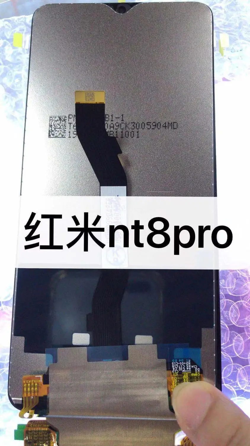 

100% Original Display For Xiaomi Redmi Note 8 Pro LCD Touch Screen Digitizer Assembly Replacement Parts for Xiaomi Redmi Note 8