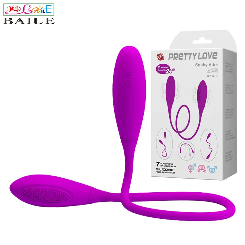 Vibrating Two Ended Bullet Clitoris Vibrator Anal Butt Plug Adult Super Long Double Head Sex Toys Vibrators for Women Partners | Красота и