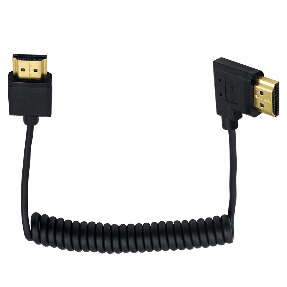 4K HDMI Coiled HDMI2.0 Cable, 18Gbps 