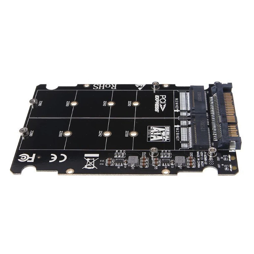 M.2 NVME SSD к U.2 адаптер карты стабильные компоненты поддержка полная скорость Компьютерные аксессуары мульти-контактный добавить на интерфейс 2 в 1