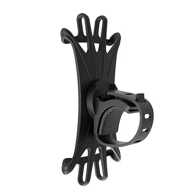 Universal 4.0-6.5 inch Bicycle Mobile Phone Holder for iPhone Samsung Xiaomi Huawei Cell Phone Bike Cycling Handlebar Bracket black