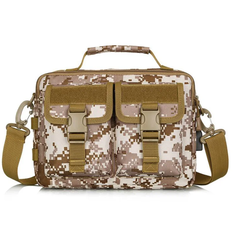 DSDG Military Tactical Bag Molle Waterproof Men Chest Shoulder Bag Satchel Commute Army Multifunctional Hunting Camo Portable Handbag - Цвет: DSDG
