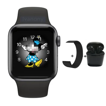 

Bluetooth Call Smartwatch+Strap+Earphone/Set Smart Watch Heart Rate Monitor Blood Pressure Multi-Sports Mode Fitness Tracker
