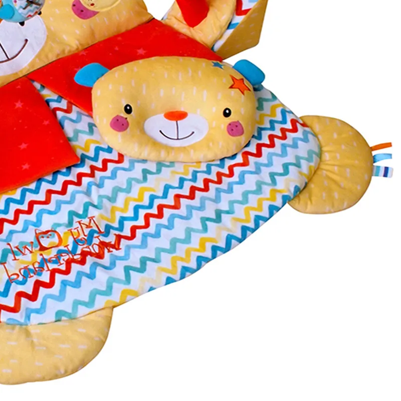 Игровой коврик Детские игрушки для игры в спортзал tapetes bebes игровой коврик Детская стойка для фитнеса плюшевая игрушка игровой коврик speelkleed gimnacio bebe 98*98*51 см Новинка
