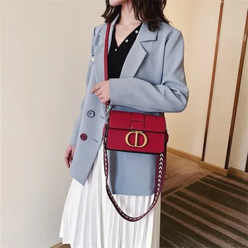 

Louis Brand 2020 New High Quality Fashion Wide Strap Shoulder Messenger Bags Famous Designer Women Purse and Handbags Sac A Main